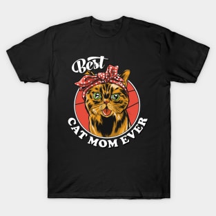 Best Cat Mom Ever T-Shirt